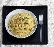 Spaghetti aglio e olio