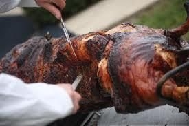Schwein vom Grill