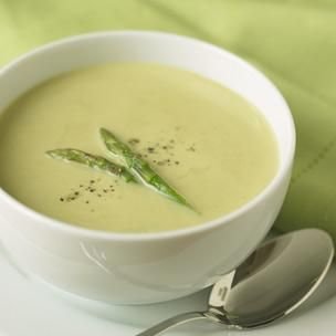 Spargelsuppe