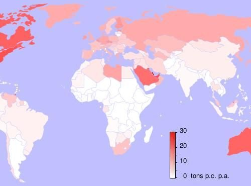 Carbon footprints
